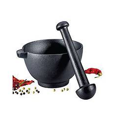 Cast Iron Mortar and Pestle